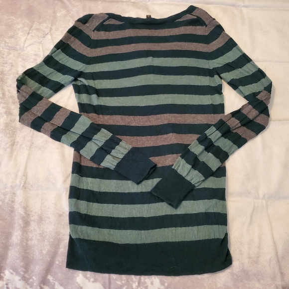 The Limited Green and Blue Sweater - Picture 8 of 8